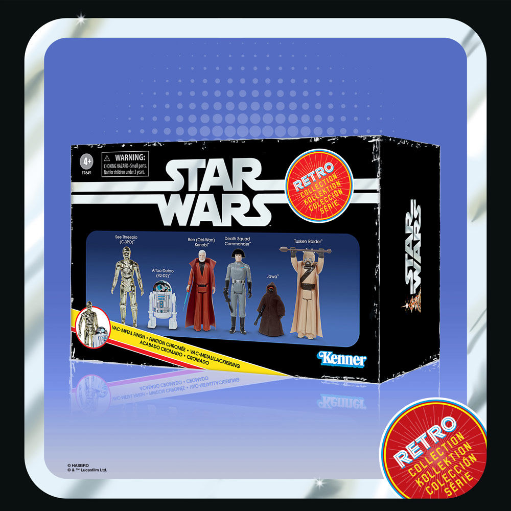 Action Figure 6-Pack Retro Collection Exclusive, Star Wars: Episode IV, 10  cm | BlacksBricks