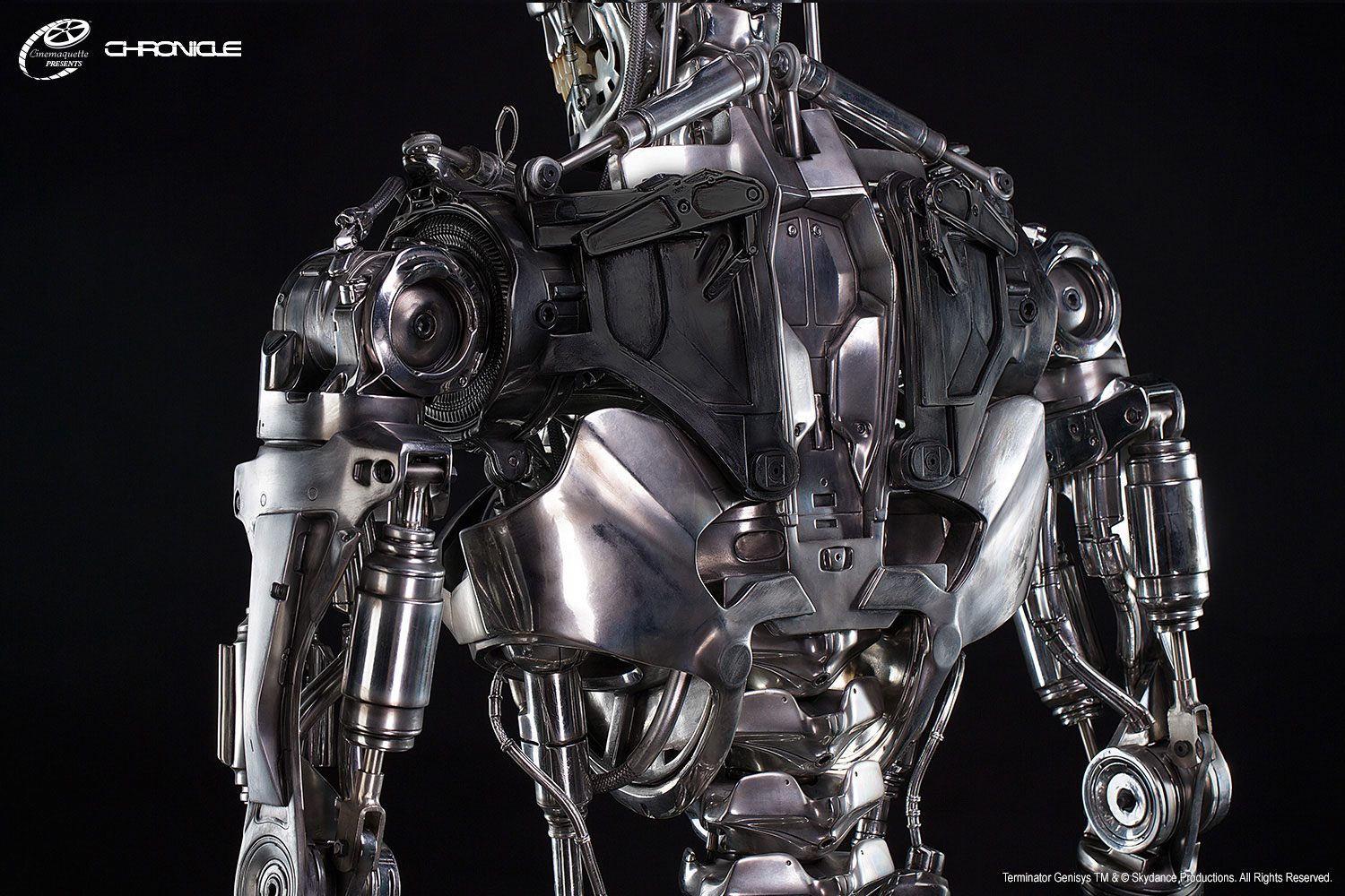 T-800 Endoskeleton Life-Size Statue, Terminator Genisys, 198 cm