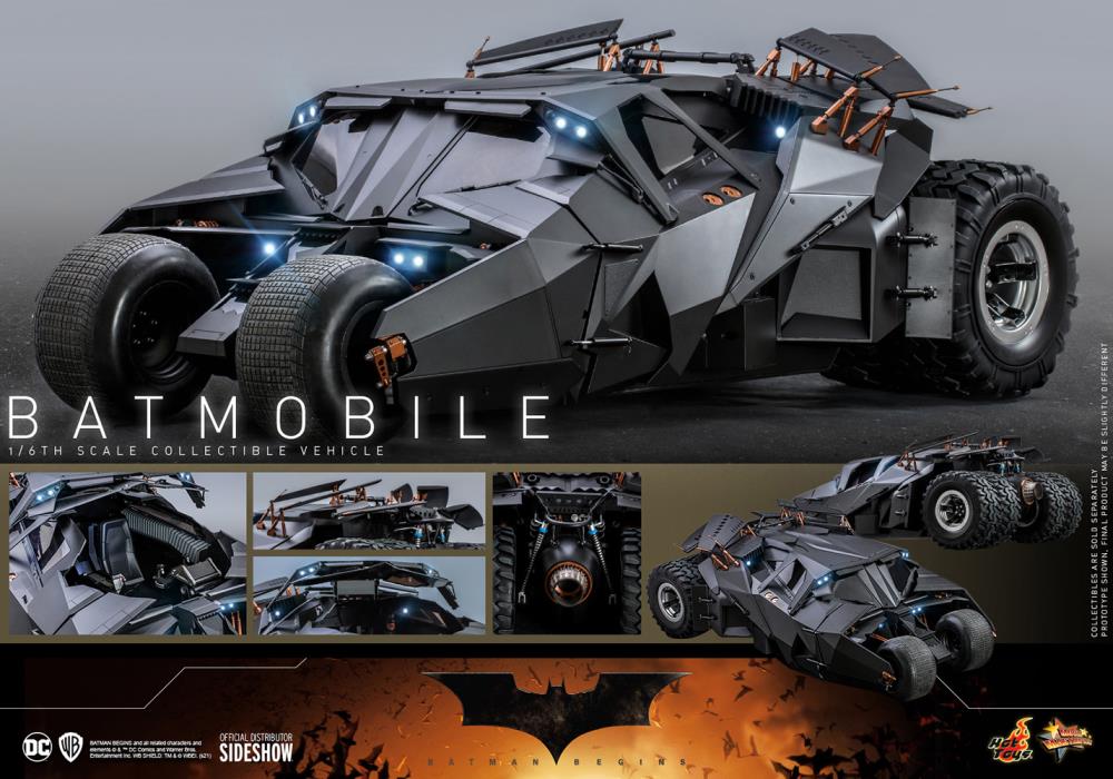 cafeteria Silicon lager Batmobile (Tumbler) Vehicle 1/6 Movie Masterpiece Series, Batman Begins, 73  cm | BlacksBricks