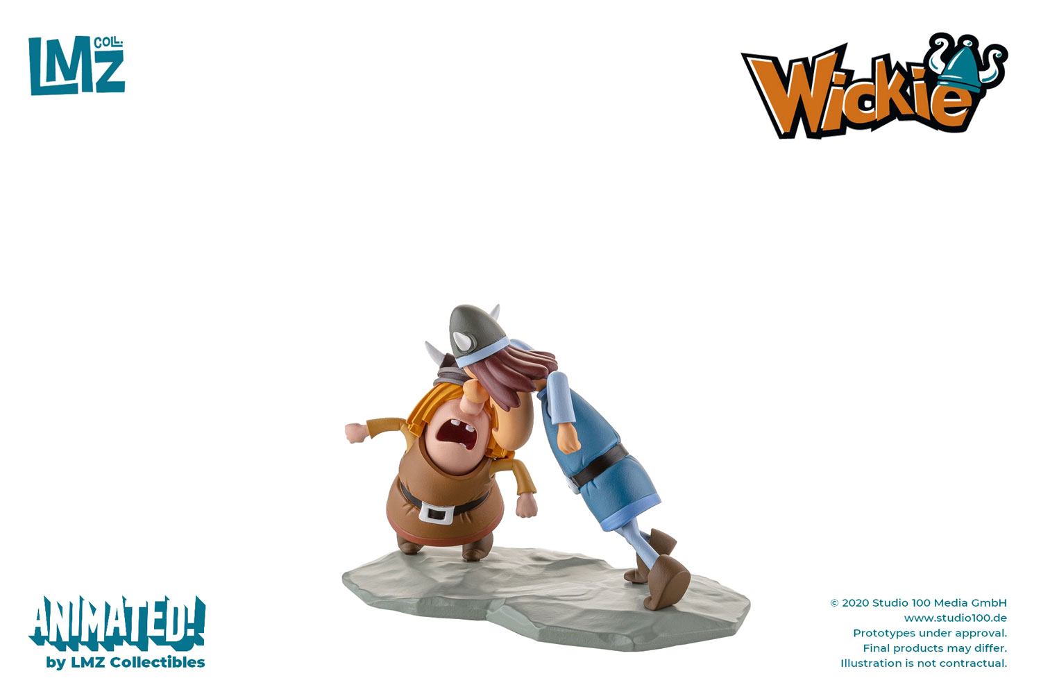 Urobe, Snorre & Tjure Statues, Vicky the Viking, 7 - 11 cm | BlacksBricks Urobe, Snorre & Tjure Statues, Vicky the Viking, 7 - 11 cm | BlacksBricks