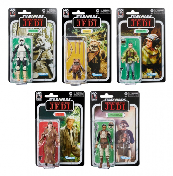 Actionfiguren Black Series 40th Anniversary Wave 1, Star Wars: Episode VI, 15 cm