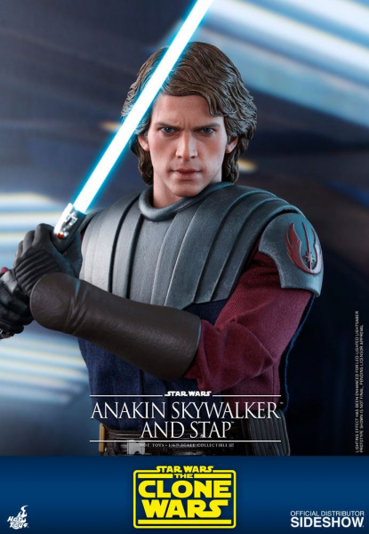 Star Wars The Clone Wars Action Figure 1/6 Anakin Skywalker & STAP 31 cm -  ForbiddenPlanet InternationalForbiddenPlanet International