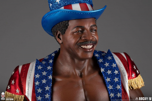 Apollo Creed Statue 1:3, Rocky IV, 74 cm