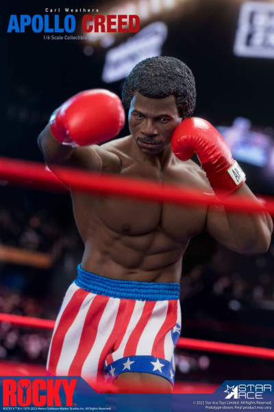 Apollo Creed Action Figure 1/6 Deluxe Version, Rocky, 30 cm