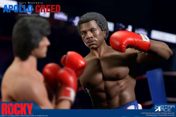 Apollo Creed Action Figure 1/6 Deluxe Version, Rocky, 30 cm