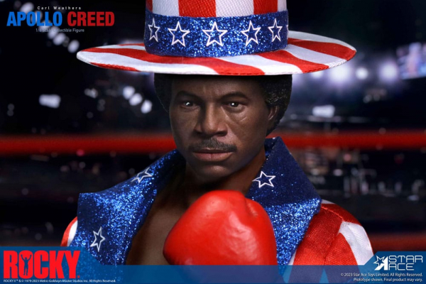 Apollo Creed Action Figure 1/6 Deluxe Version, Rocky, 30 cm