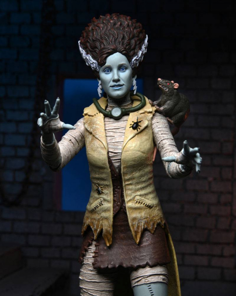 Ultimate April as The Bride Action Figure, Universal Monsters x Teenage Mutant Ninja Turtles, 18 cm