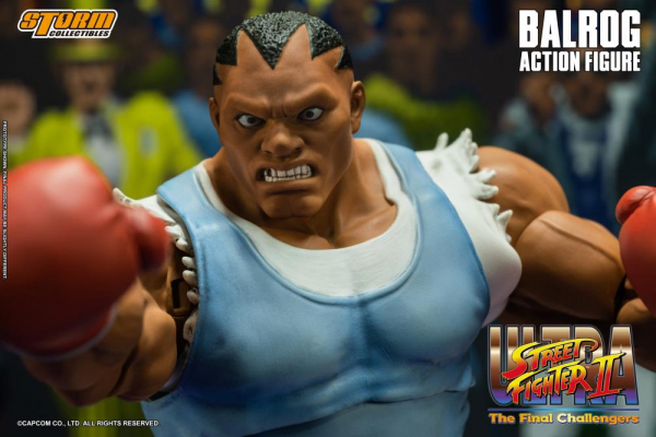 Balrog Action Figure 1/12, Ultra Street Fighter II: The Final Challengers, 17 cm