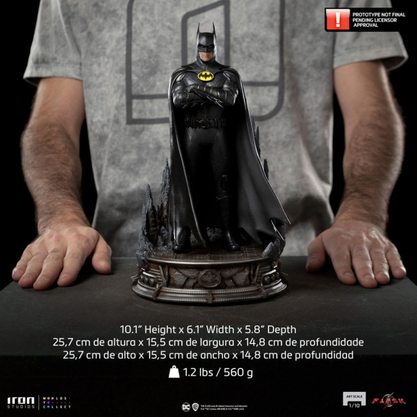 Batman Statue 1/10 Art Scale Deluxe, The Flash, 23 cm