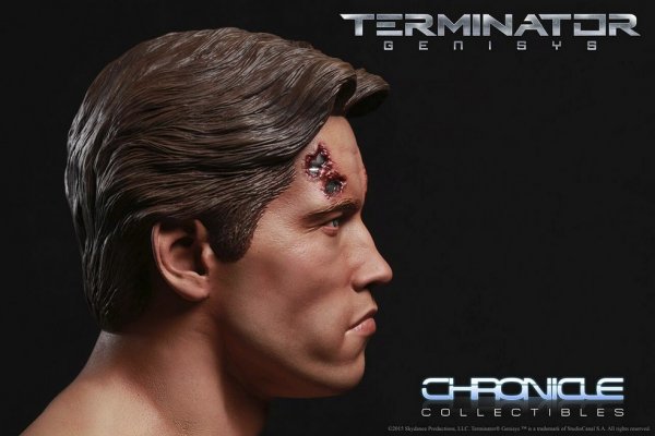 Battle Damaged T-800 Bust