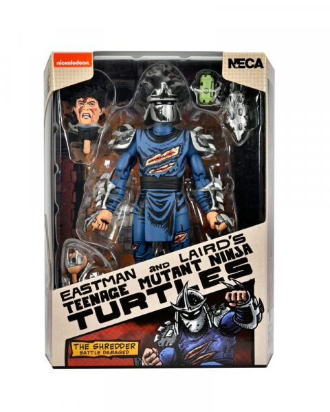 Battle Damaged Shredder (Mirage Comics) Action Figure, Teenage Mutant Ninja Turtles, 18 cm
