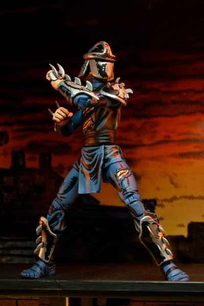 Battle Damaged Shredder (Mirage Comics) Action Figure, Teenage Mutant Ninja Turtles, 18 cm