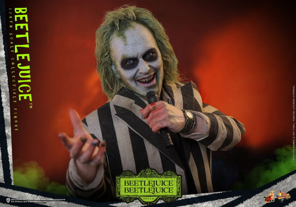 Beetlejuice Actionfigur 1:6 Movie Masterpiece Series, Beetlejuice Beetlejuice, 30 cm