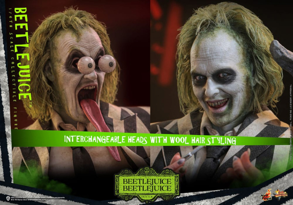 Beetlejuice Actionfigur 1:6 Movie Masterpiece Series, Beetlejuice Beetlejuice, 30 cm