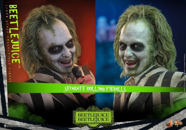 Beetlejuice Actionfigur 1:6 Movie Masterpiece Series, Beetlejuice Beetlejuice, 30 cm