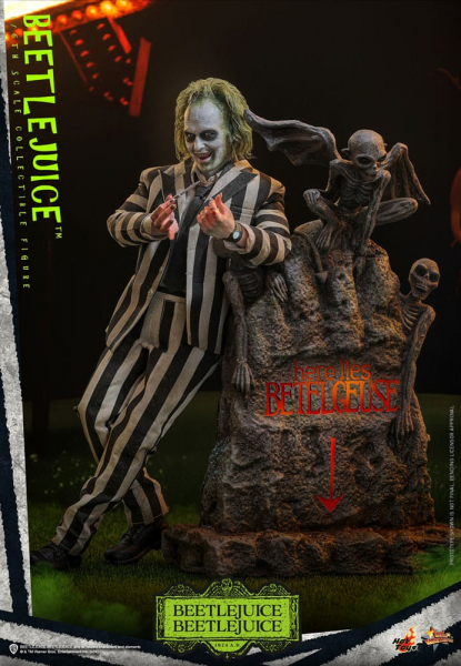 Beetlejuice Actionfigur 1:6 Movie Masterpiece Series, Beetlejuice Beetlejuice, 30 cm