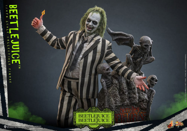 Beetlejuice Actionfigur 1:6 Movie Masterpiece Series, Beetlejuice Beetlejuice, 30 cm