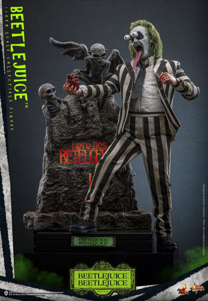 Beetlejuice Actionfigur 1:6 Movie Masterpiece Series, Beetlejuice Beetlejuice, 30 cm