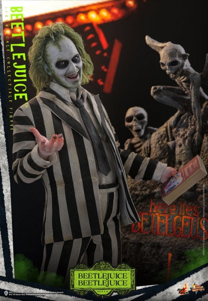 Beetlejuice Actionfigur 1:6 Movie Masterpiece Series, Beetlejuice Beetlejuice, 30 cm