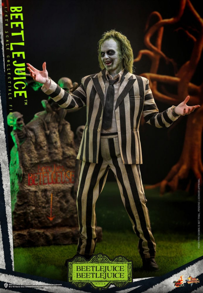 Beetlejuice Actionfigur 1:6 Movie Masterpiece Series, Beetlejuice Beetlejuice, 30 cm