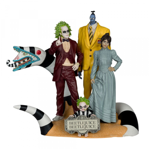 Beetlejuice Statue Movie Maniacs, Beetlejuice Beetlejuice, 15 cm