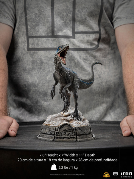 Blue Statue 1/10 Art Scale, Jurassic World Dominion, 20 cm