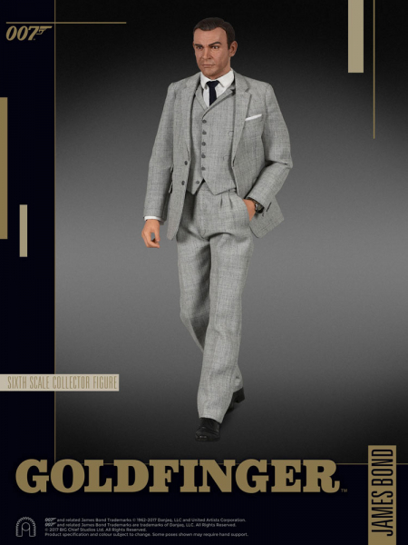 James Bond Action Figure 1 6 Collector Figure Series James Bond 007 Goldfinger 30 Cm Blacksbricks