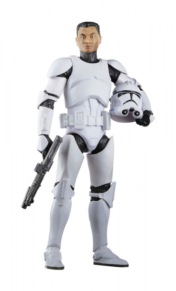 Phase II Clone Trooper Action Figure Black Series, Star Wars: The Clone Wars, 15 cm