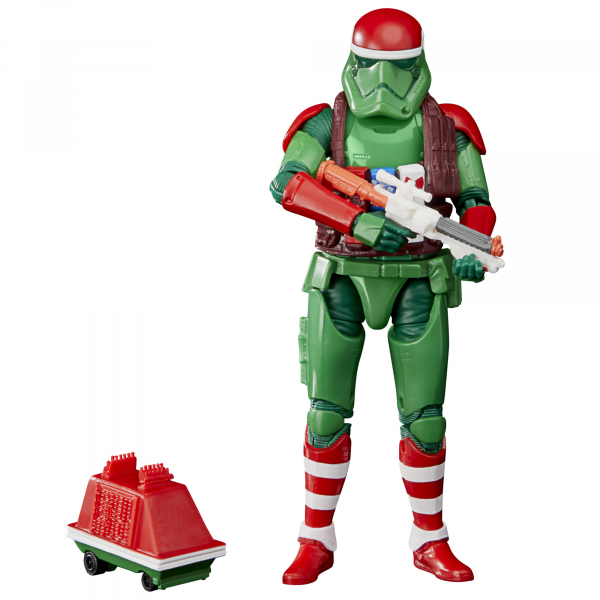 First Order Stormtrooper (Holiday Edition) Actionfigur Black Series Exclusive, Star Wars, 15 cm