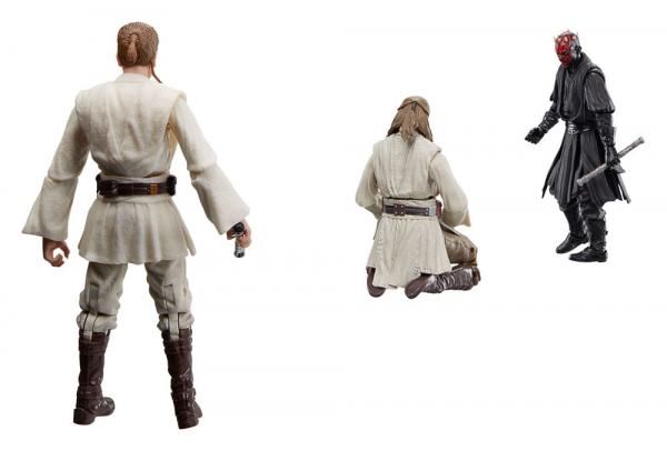 Qui-Gon Jinn, Darth Maul & Obi-Wan Kenobi Actionfiguren Black Series Exclusive, Star Wars: Episode I, 15 cm