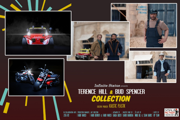 Bud Spencer & Terence Hill Action Figures 1/12 Small Action Heroes, Watch Out, We're Mad!