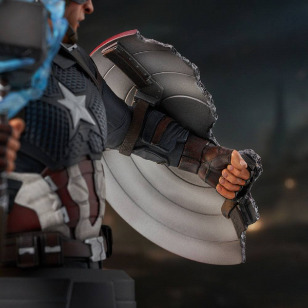 Captain America Bust 1/6, Avengers: Endgame, 15 cm
