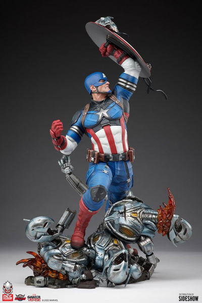 Captain America Statue 1:6, Marvel Future Revolution, 38 cm