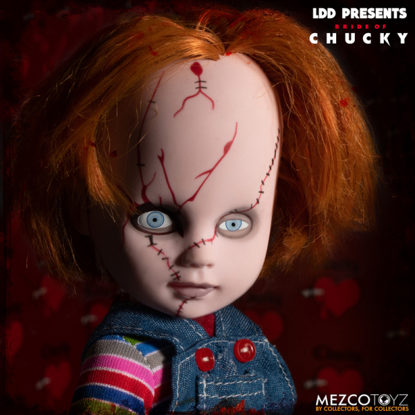 Chucky & Tiffany Puppen Living Dead Dolls, Chucky und seine Braut, 25 cm