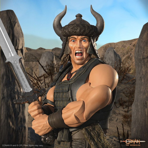 Conan (Battle of the Mounds) Action Figure Ultimates Wave 5, Conan the Barbarian, 18 cm
