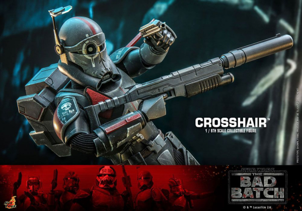 Crosshair Action Figure 1/6 Television Masterpiece Series, Star Wars: The Bad Batch, 30 cm