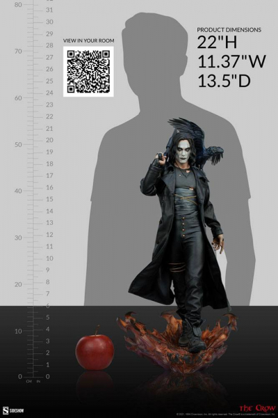 Eric Draven Statue Premium Format, The Crow - Die Krähe, 56 cm