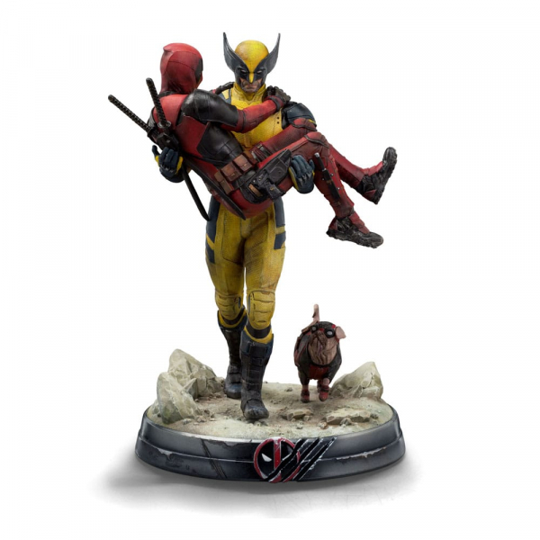 Deadpool & Wolverine Statue 1:10 Art Scale Deluxe, 22 cm