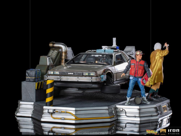 Zurück in die Zukunft Metal Earth 3D Bausatz DeLorean