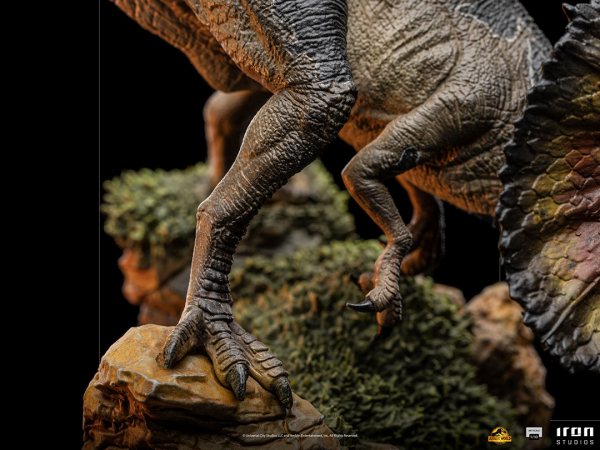 Dilophosaurus Statue 1/10 Art Scale, Jurassic World Dominion, 13 cm