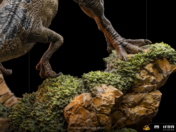 Dilophosaurus Statue 1/10 Art Scale, Jurassic World Dominion, 13 cm