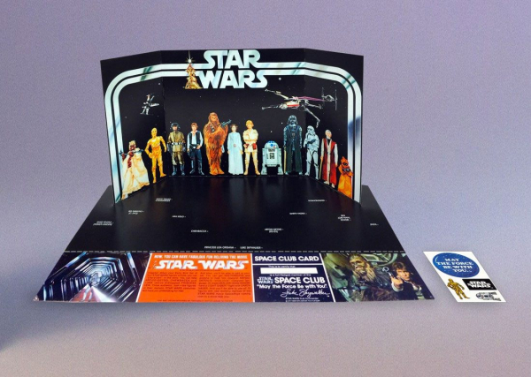 Star wars jumbo vintage early bird kit kenner action on sale figures