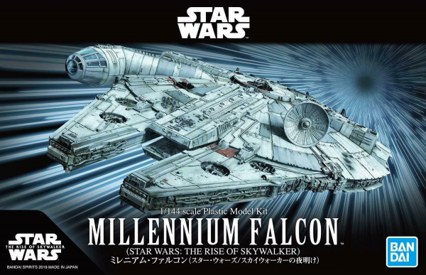 BANDAI Millennium Falcon 1:144 - Star Wars Modellbausatz