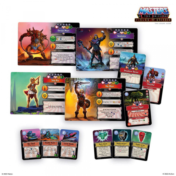 Fields of Eternia Brettspiel (Deutsche Ausgabe), Masters of the Universe