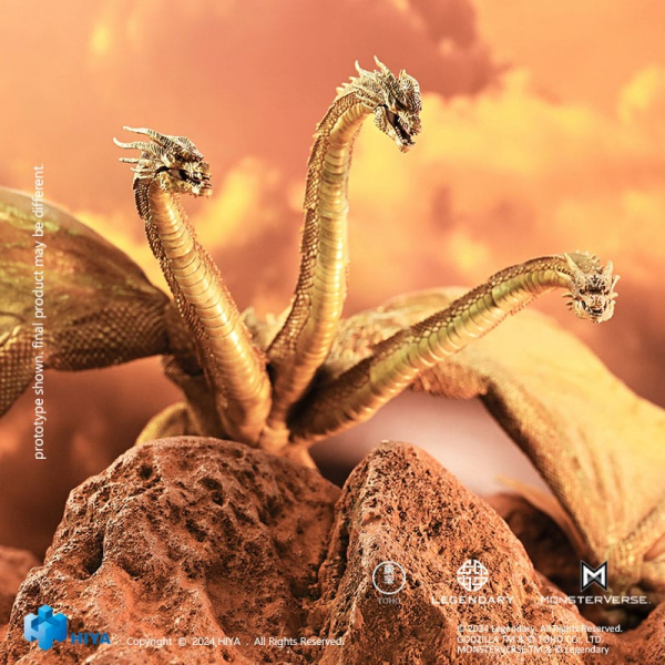 Ghidorah (Gravity Beam Ver.) Action Figure Exquisite Basic, Godzilla: King of the Monsters (2019), 35 cm