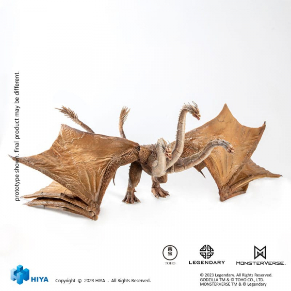 King Ghidorah Action Figure Exquisite Basic, Godzilla: King of the Monsters (2019), 35 cm