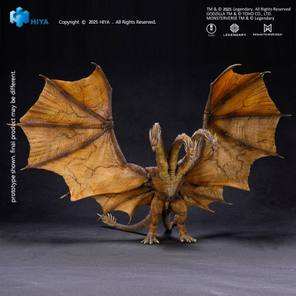 King Ghidorah 2.0 Actionfigur Exquisite Basic, Godzilla II: King of the Monsters (2019), 35 cm