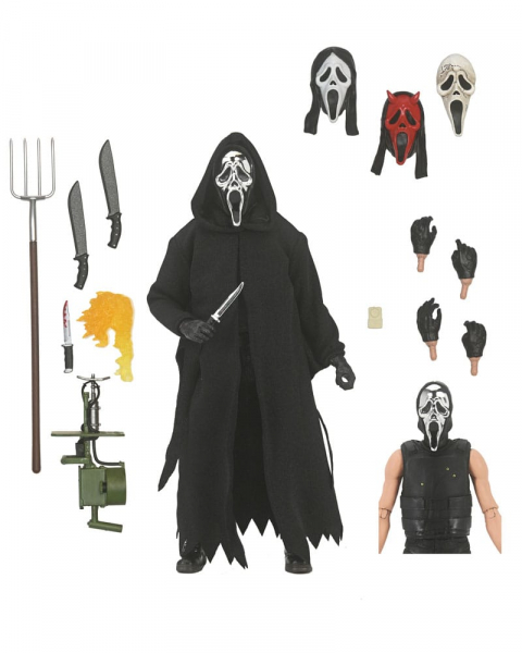 Ultimate Ghost Face Inferno Action Figure, Scream, 18 cm