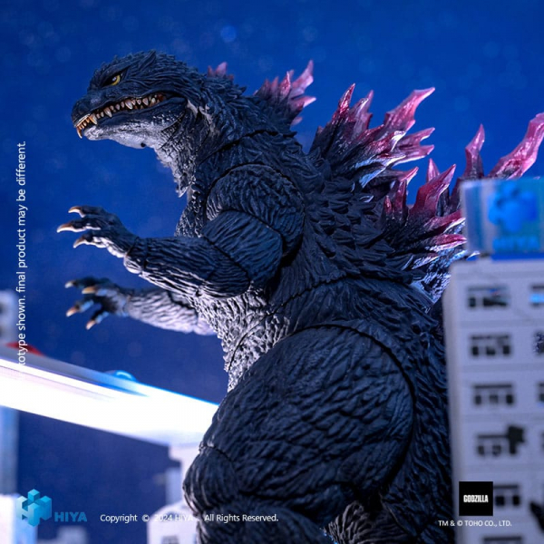 Godzilla Action Figure Exquisite Basic, Godzilla 2000: Millennium (1999), 18 cm