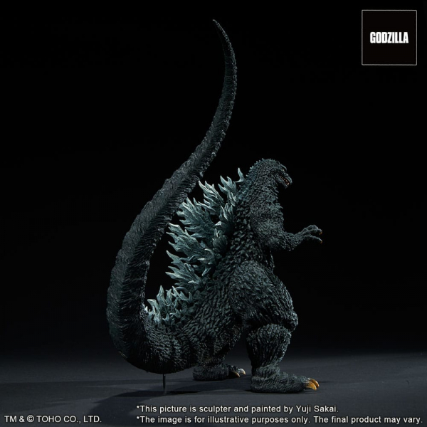 Godzilla (Battle in the Storm) Statue TOHO Yuji Sakai Modeling Collection, Godzilla Against Mechagodzilla (2002), 28 cm